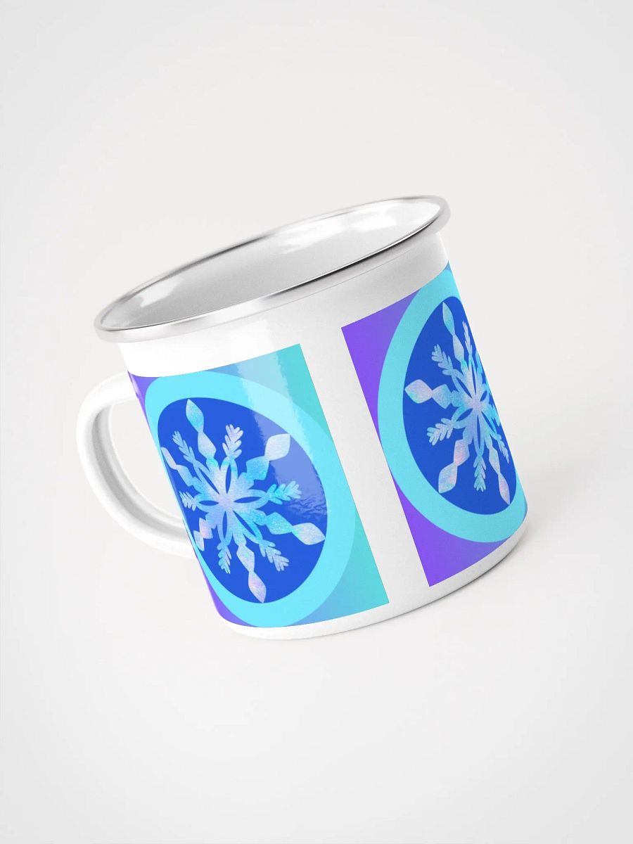 snowflake Enamel Mug product image (4)