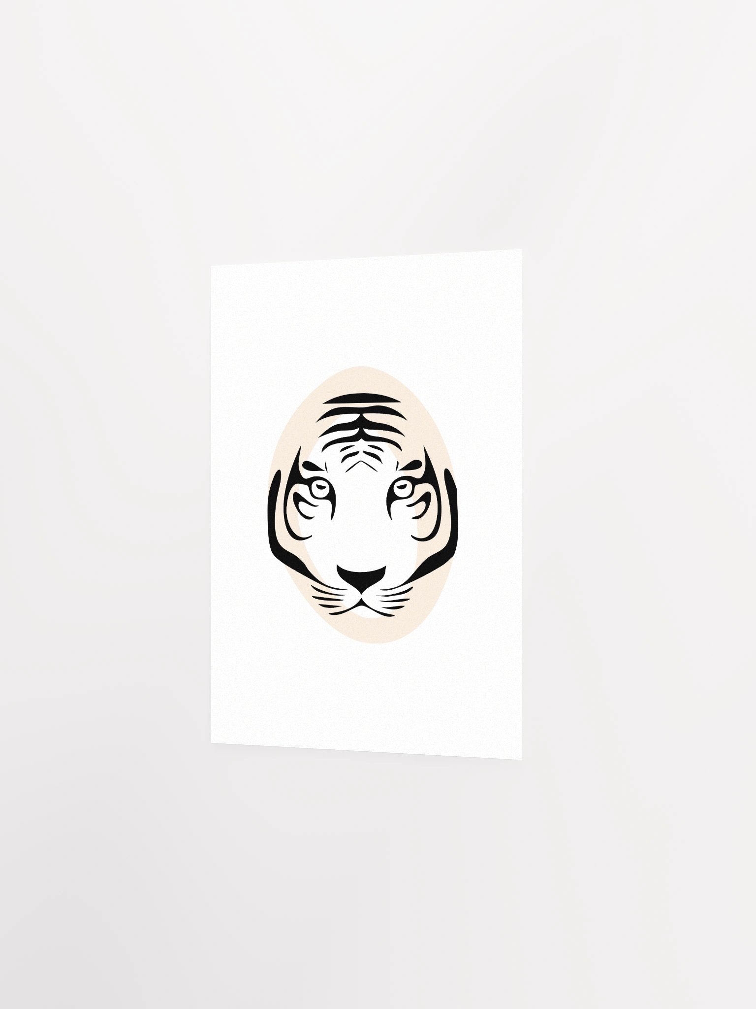 The Watcher - Minimalist Tiger Print product image (11)
