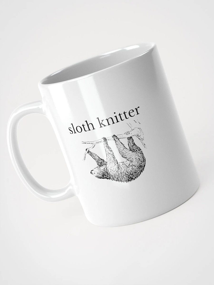 Sloth Knitter Mug product image (3)
