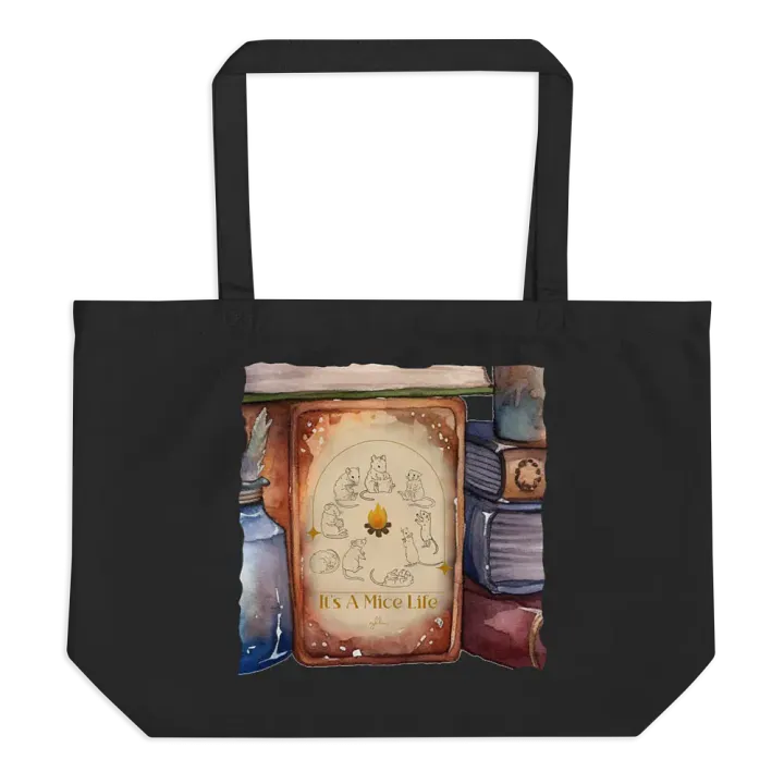 Mice Tales Eco-Friendly Book Tote product image (2)