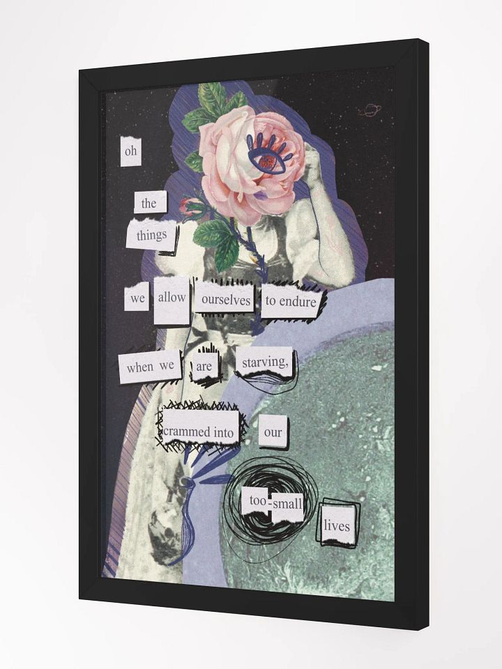 Too-Small Lives Framed Art Print product image (2)