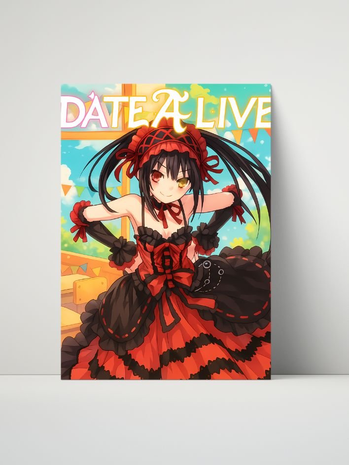 Date A Live – Kurumi Festival Edition – 8x10 Metal Print product image (1)