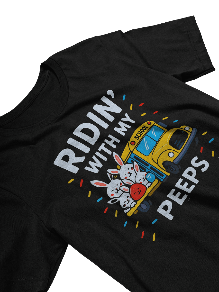 Easter Bunnies 'Ridin' with my Peeps' T-Shirt product image (3)