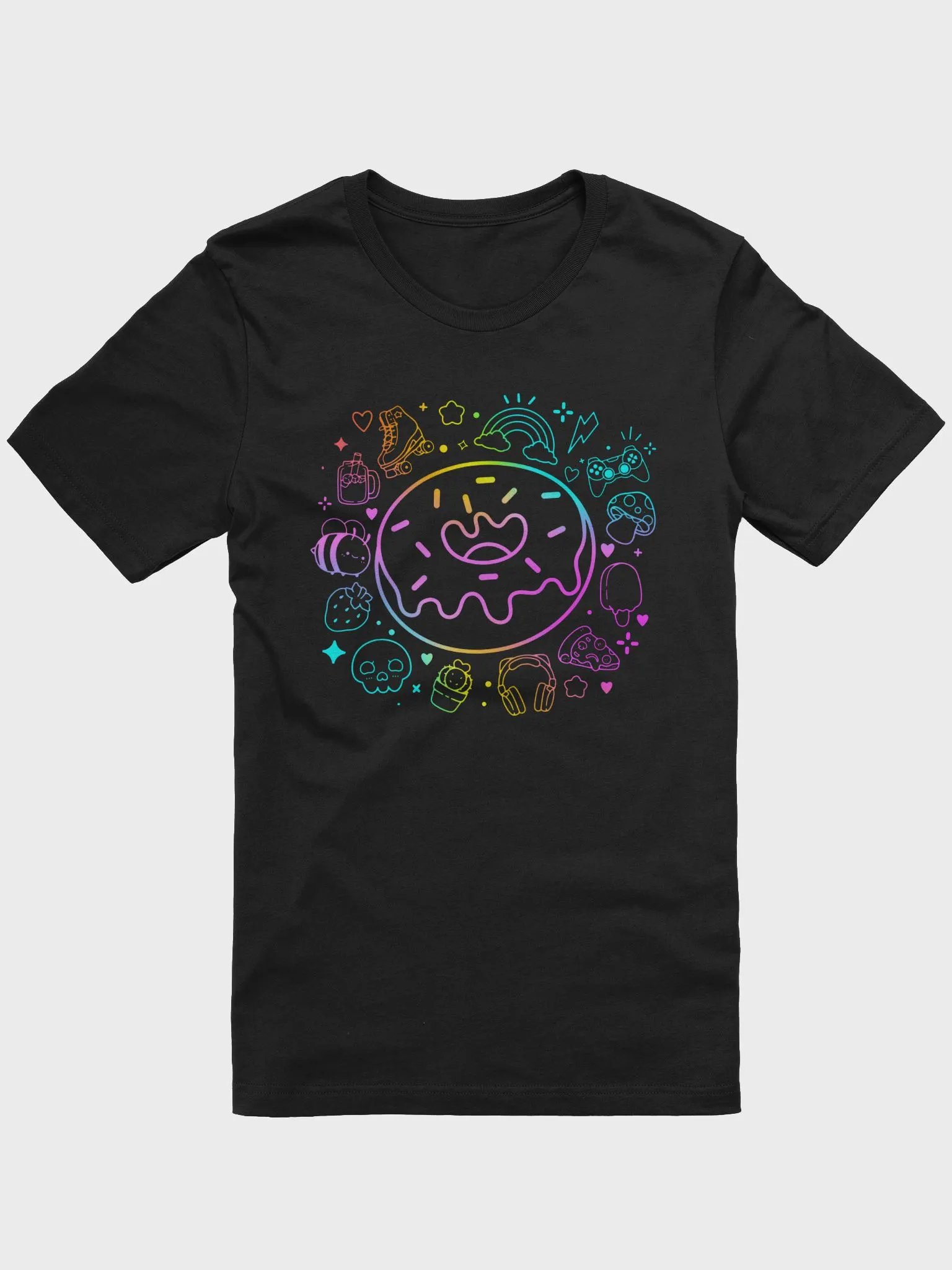 donut rainbow pop // t - shirt product image (3)