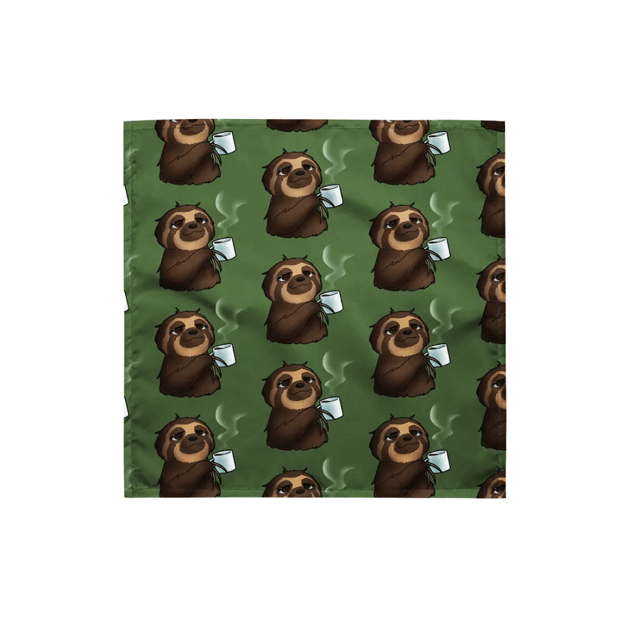 Sloth Serenity All-Over Bandana product image (1)