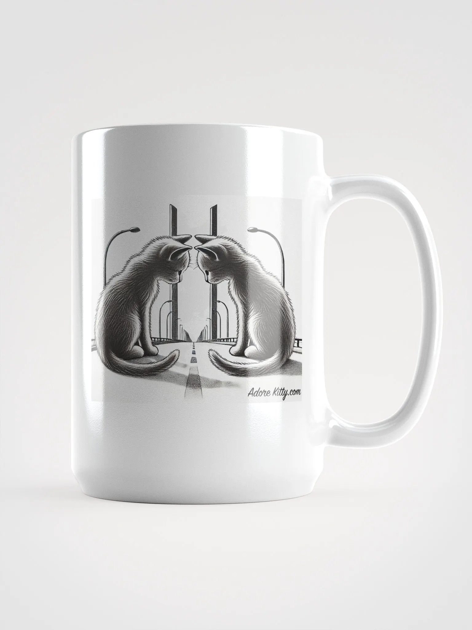 Bridge of Paws – Bolte Bridge, Melbourne (Mug) product image (1)