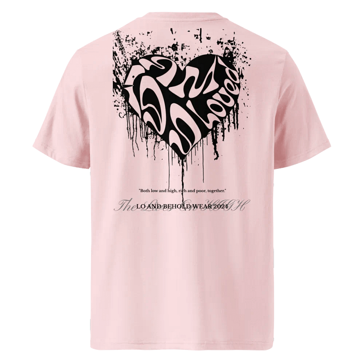 The Lives On HIGH | I-AM Loved 99 | UNISEX Tee | Black product image (2)