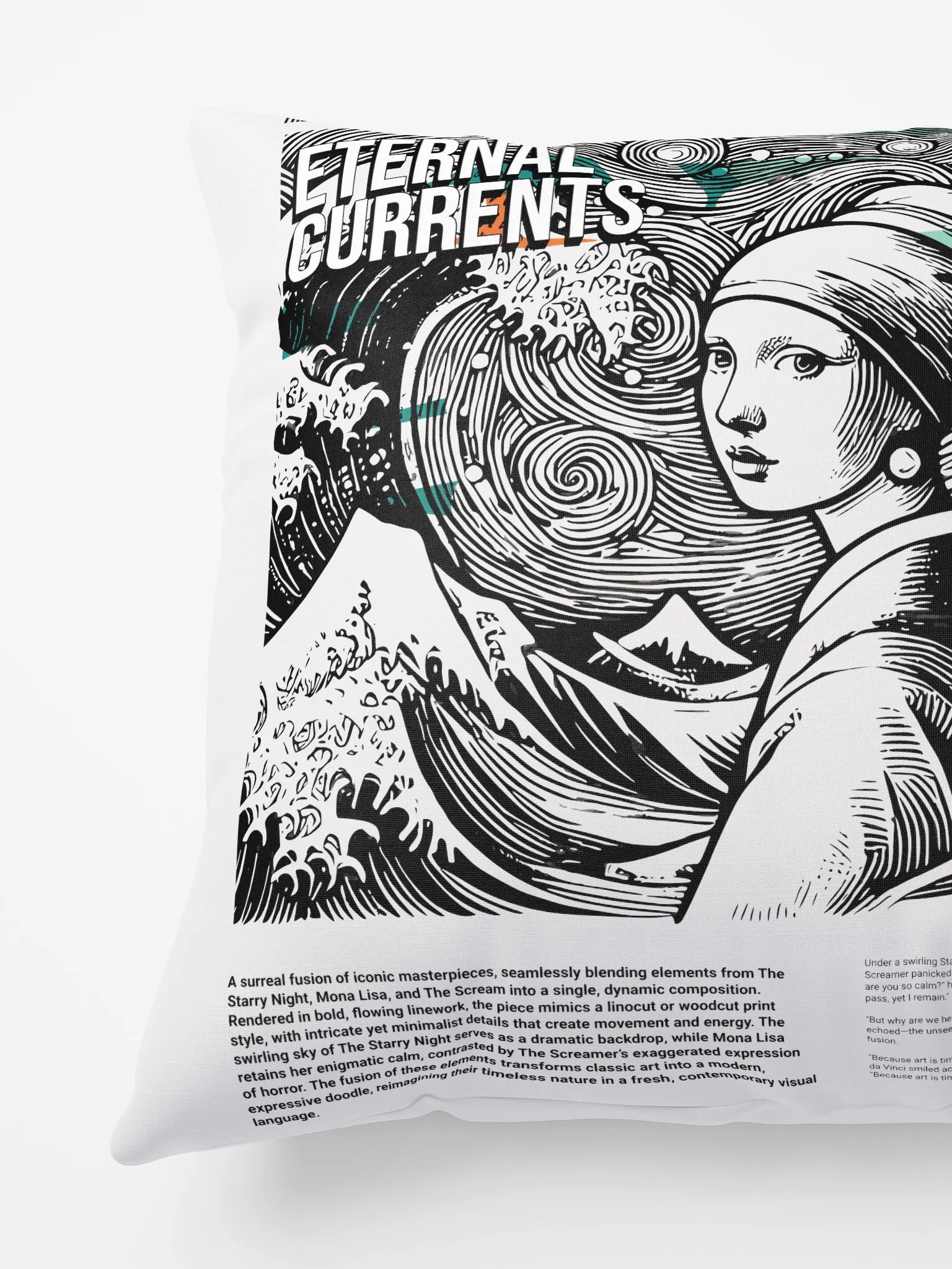 Eternal Currents Pillow product image (3)