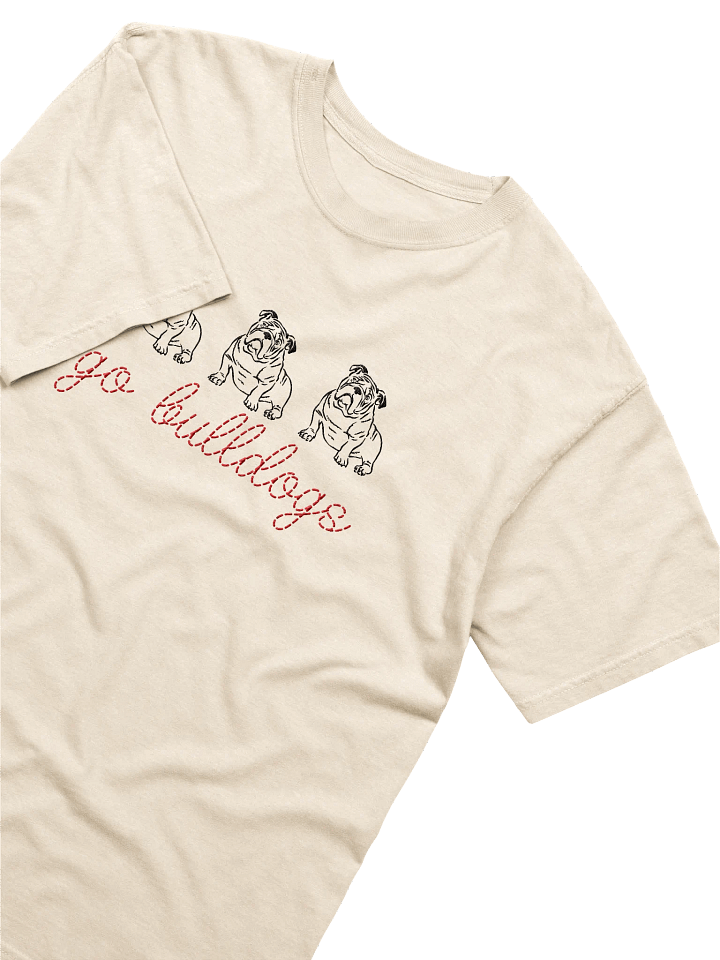 Embroidered Bulldogs T-Shirt product image (2)
