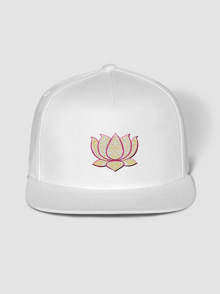 Lotus Blossom Snapback Cap product image (1)