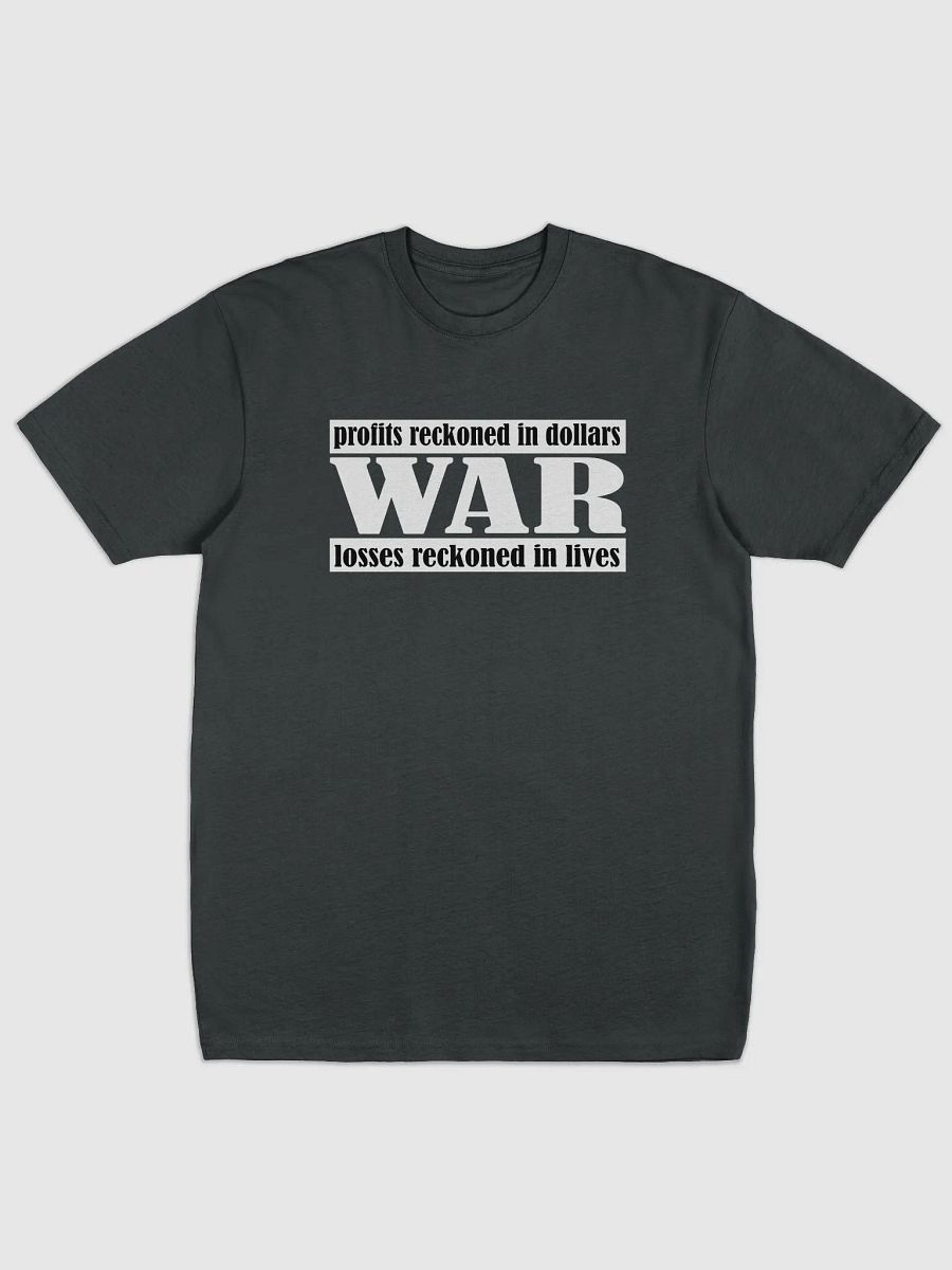 The Cost Of War - Cotton Heritage Men's Premium Heavyweight Tee product image (2)