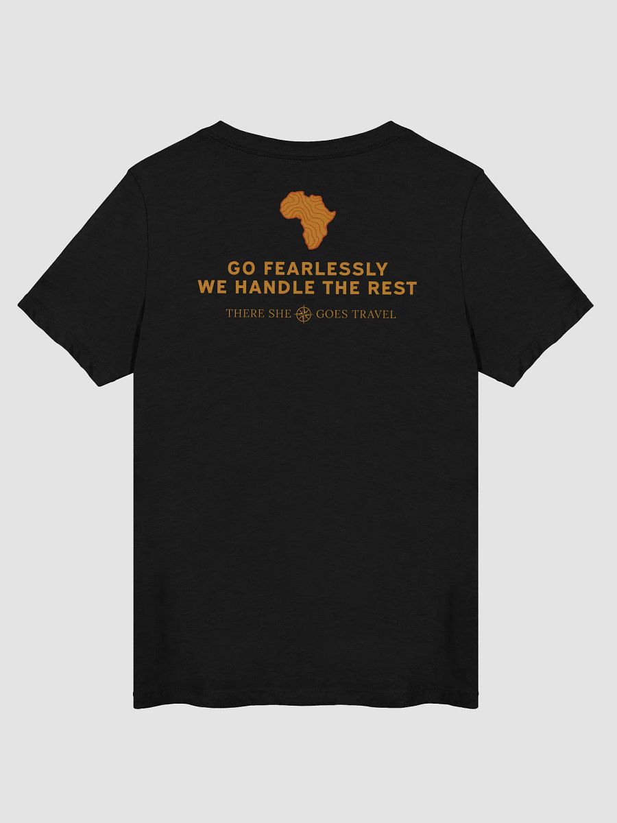 Safari Sunset – Women’s V-Neck Tee product image (5)