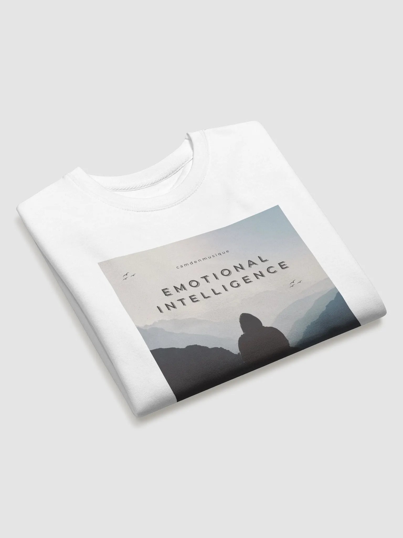 emotional intelligence sweatshirt light mode product image (4)