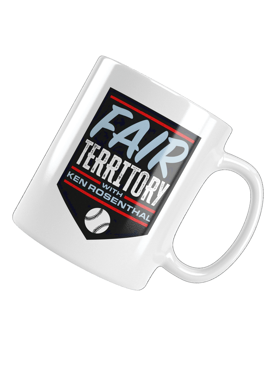 Fair Territory with Ken Rosenthal Glossy White Mug product image (10)