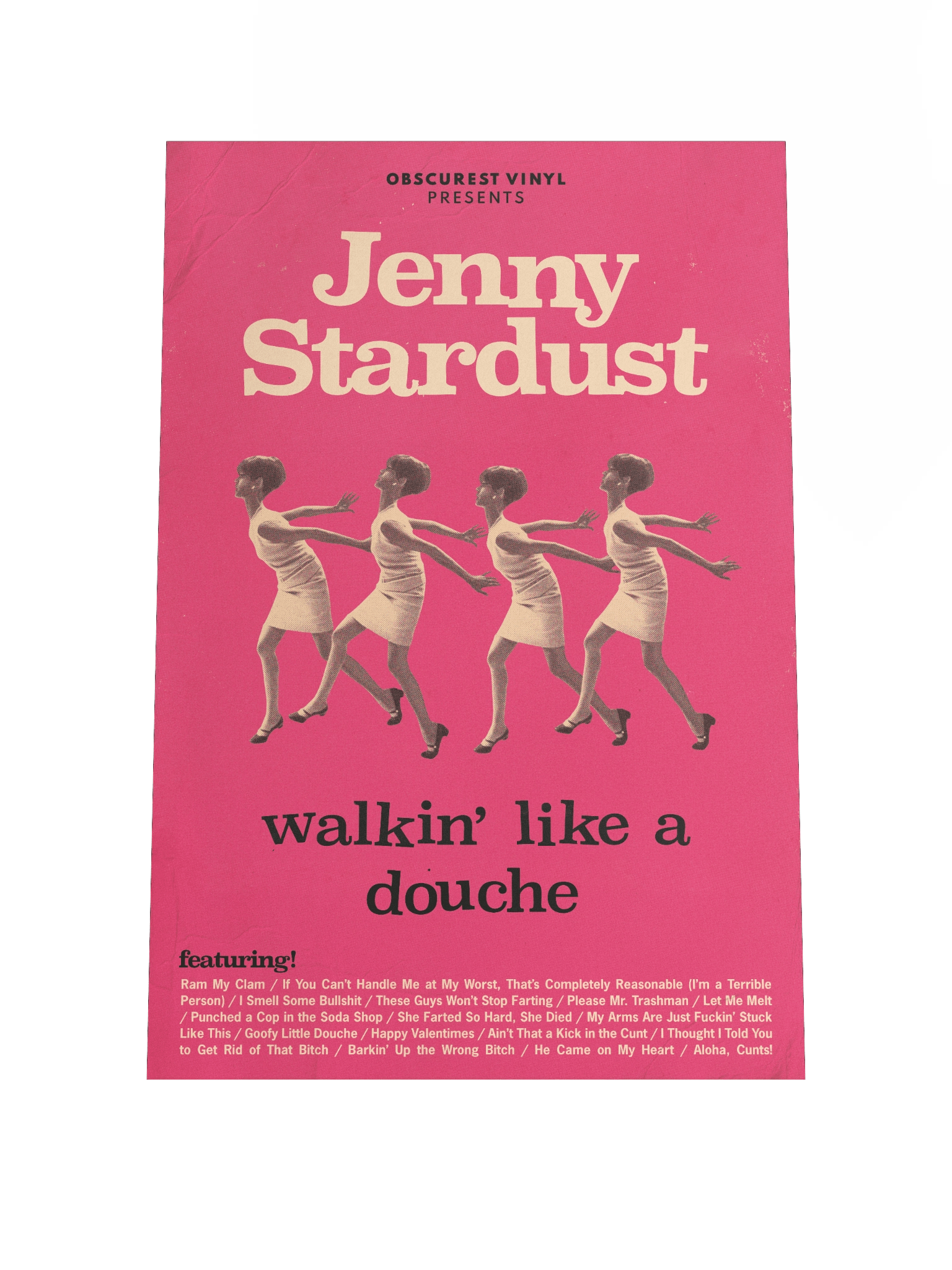 Jenny Stardust - Walkin' Like a Douche poster product image (2)