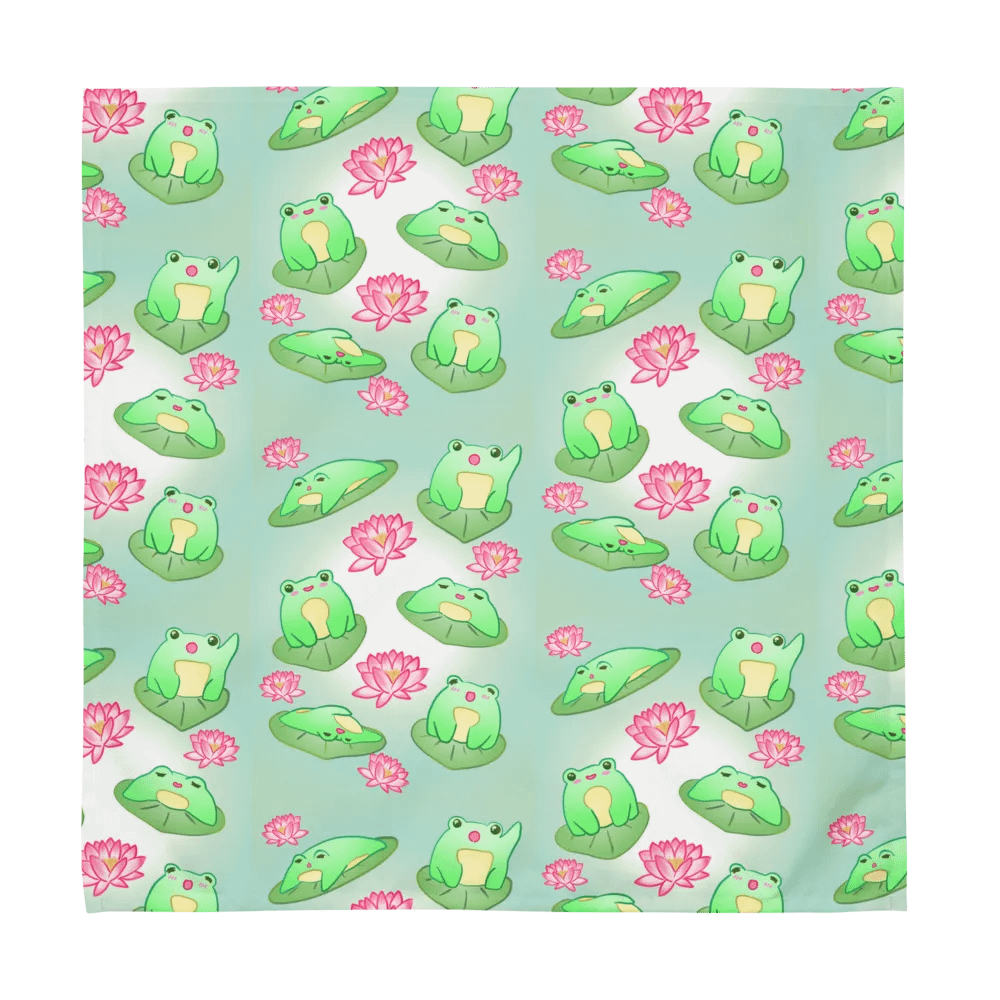 Kawaii Froggie Cloth Napkins product image (4)