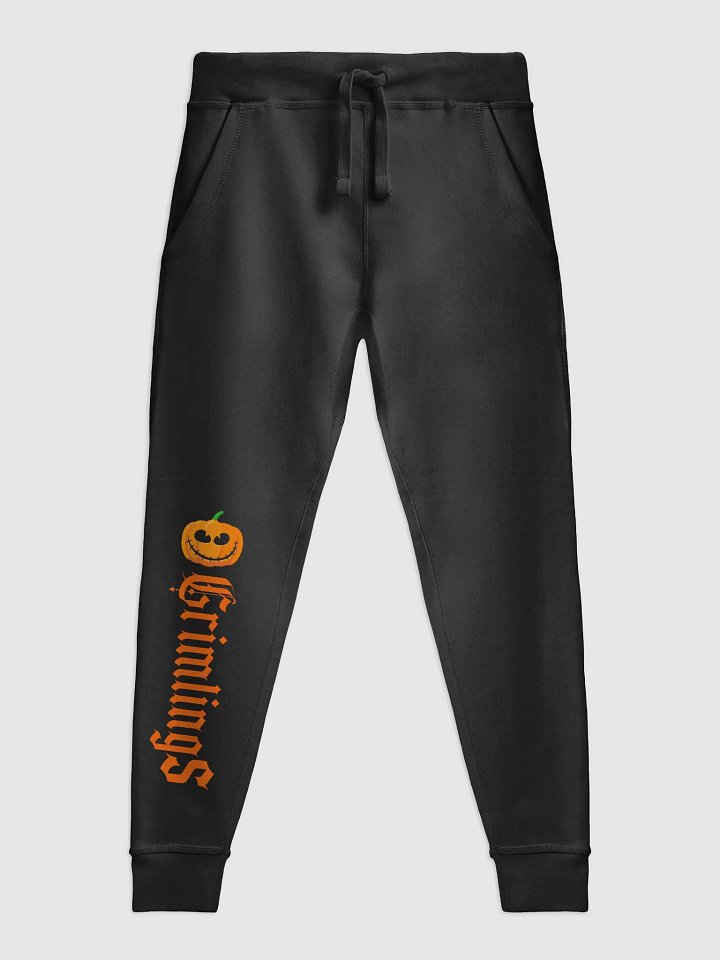 Grimlings Pumpkin Fleece Joggers product image (1)
