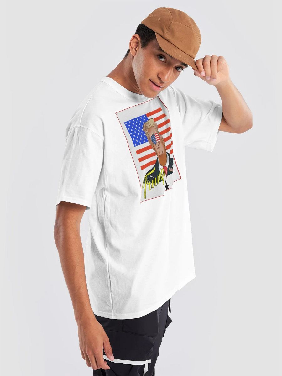 summer white men's t-shirt model product image (7)
