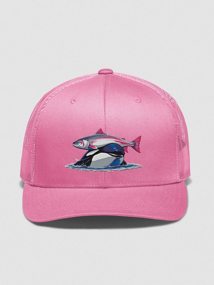 Orca and Salmon Hat product image (1)