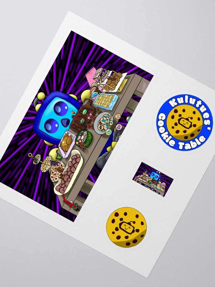 Sticker Sheet - Cookie Table by MizBizBby product image (6)