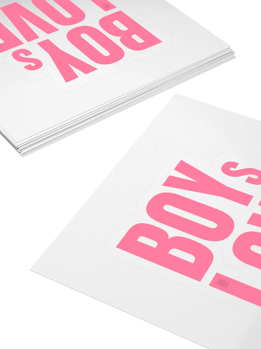 Bold ‘Boys Love’ Sticker – Perfect for BL Fans product image (10)
