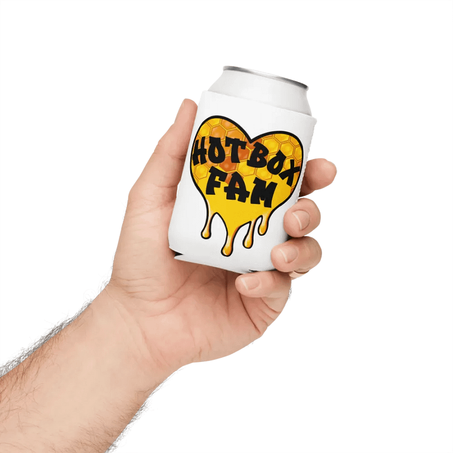 HOT BOX FAM GOLD LOGO COOZIE product image (5)