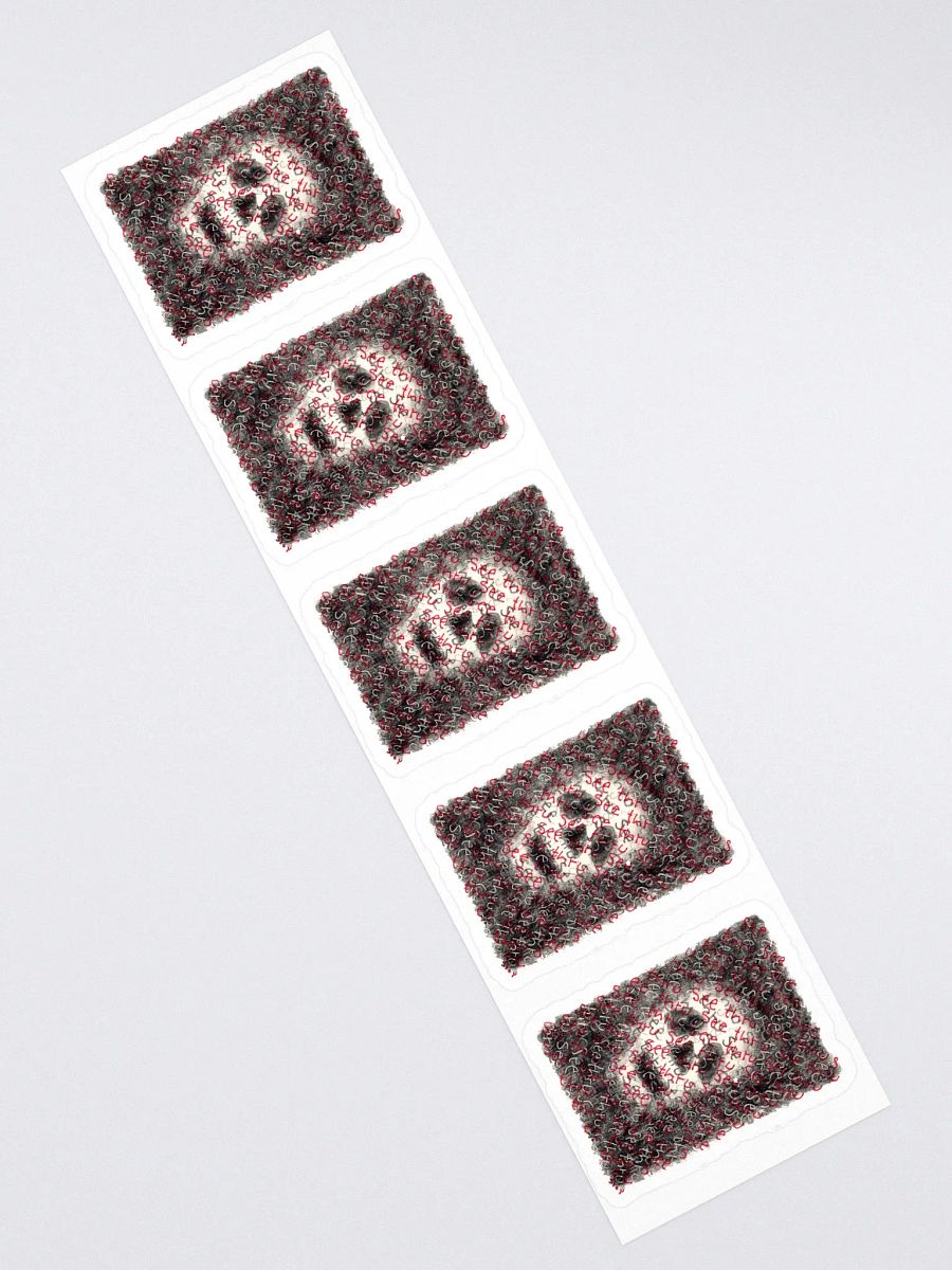 See thru 5-Pack Stickers product image (3)