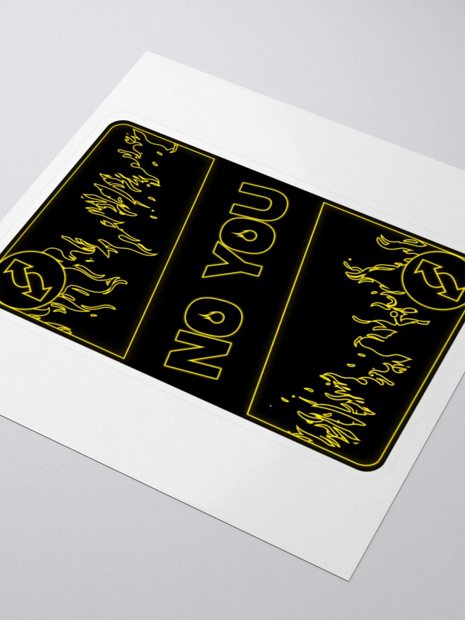 NO YOU Reverse Card product image (6)