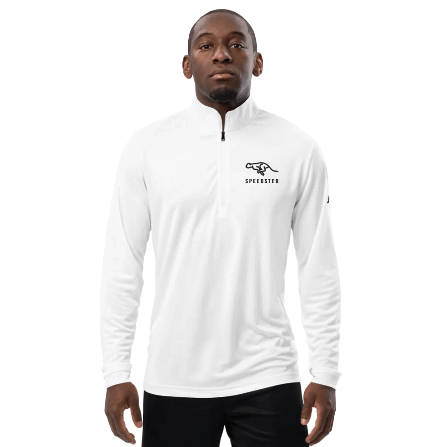 SPEEDSTER Adidas Lightweight Stealthy Comfort Quarter-Zip Pullover product image (2)