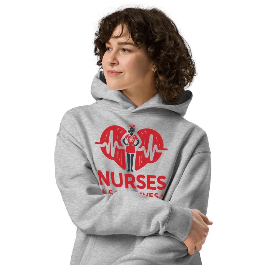 Heartbeat Hero Nurse Hoodie product image (34)