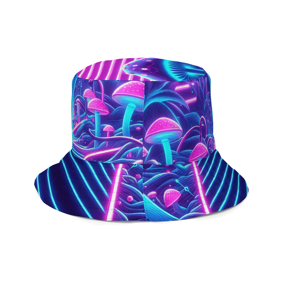 MUSHROOM neon NIGHTS BUCKET HAT product image (6)