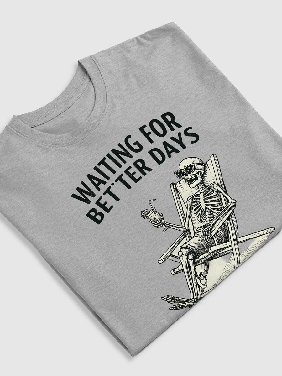 Labor Day Skeleton Relaxing Men's Tee product image (15)