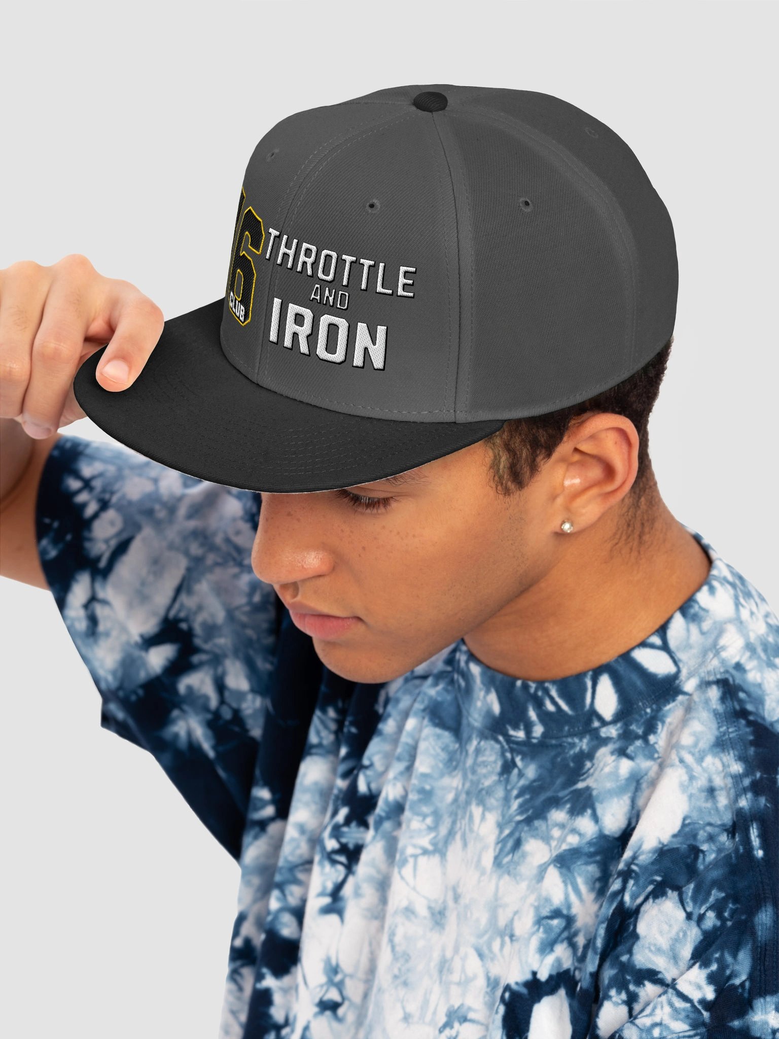 116 Club Throttle & Iron Snapback Hat product image (23)