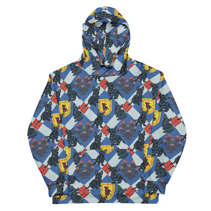 🐾 Scottie Chic | Cozy Unisex Hoodie | Monique Faella Designs™ | Dog Lover Gift | All-Over Print Sweatshirt product image (1)