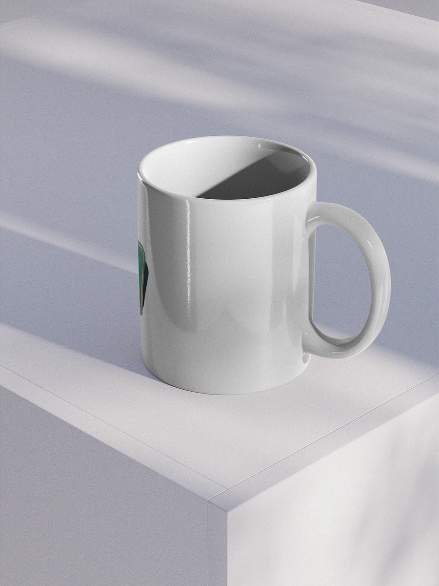 Double Toasted White Glossy Mug - Rugged Logo product image (2)