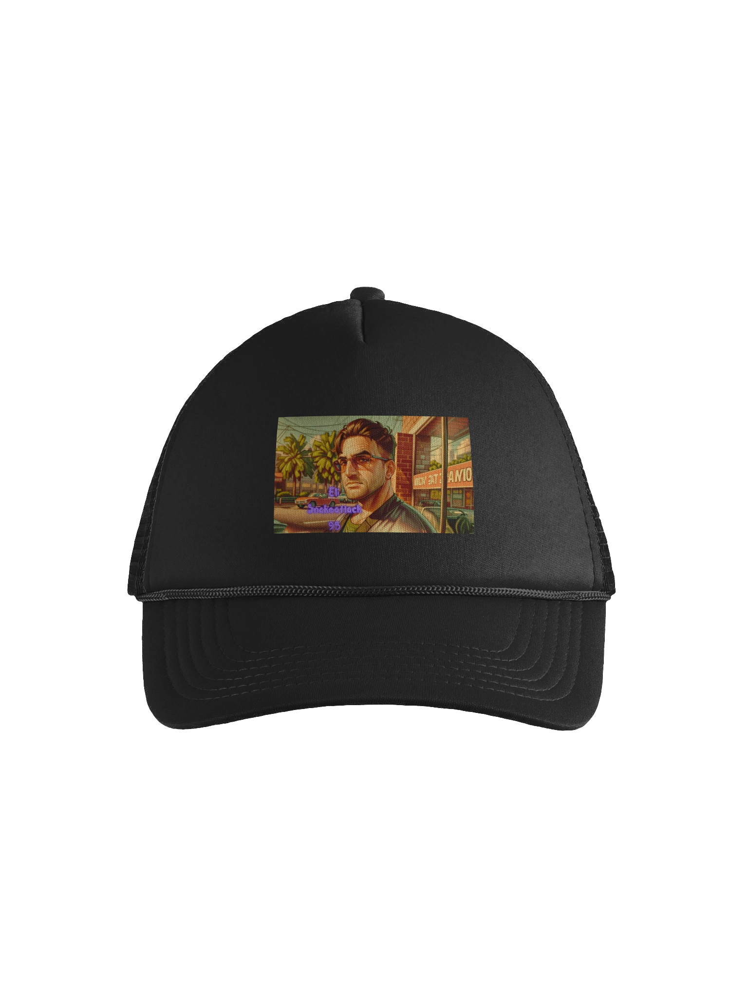 Retro Vibes Trucker Hat product image (1)