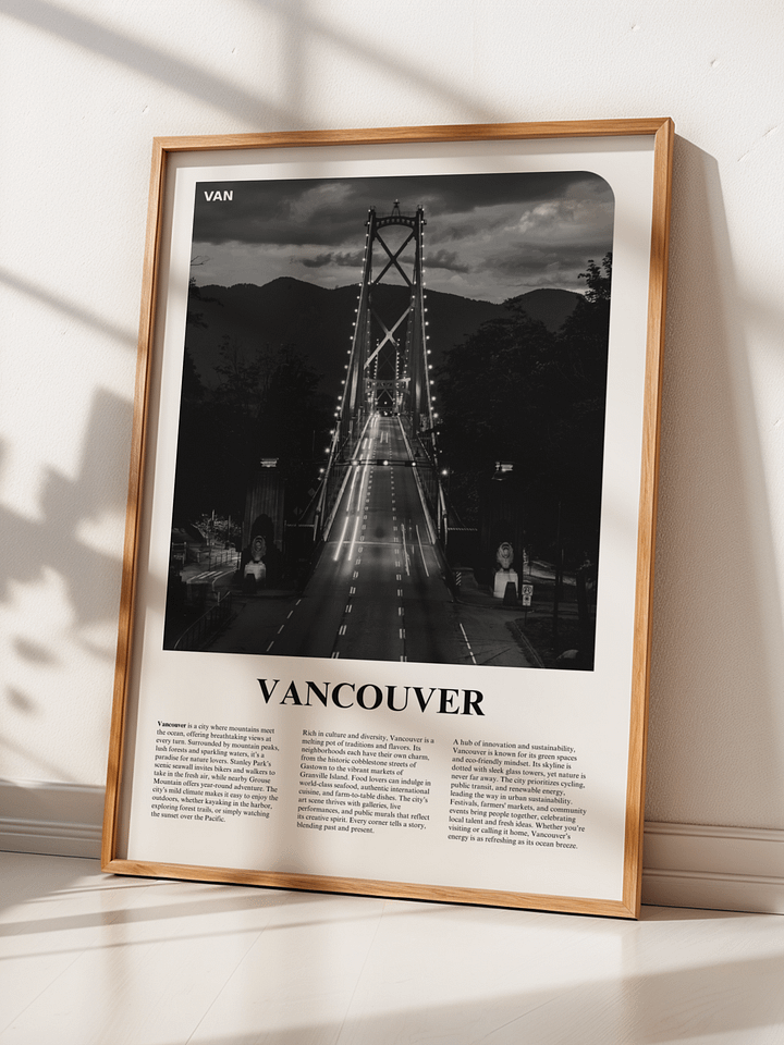 Vancouver 05 Newspaper Poster product image (2)
