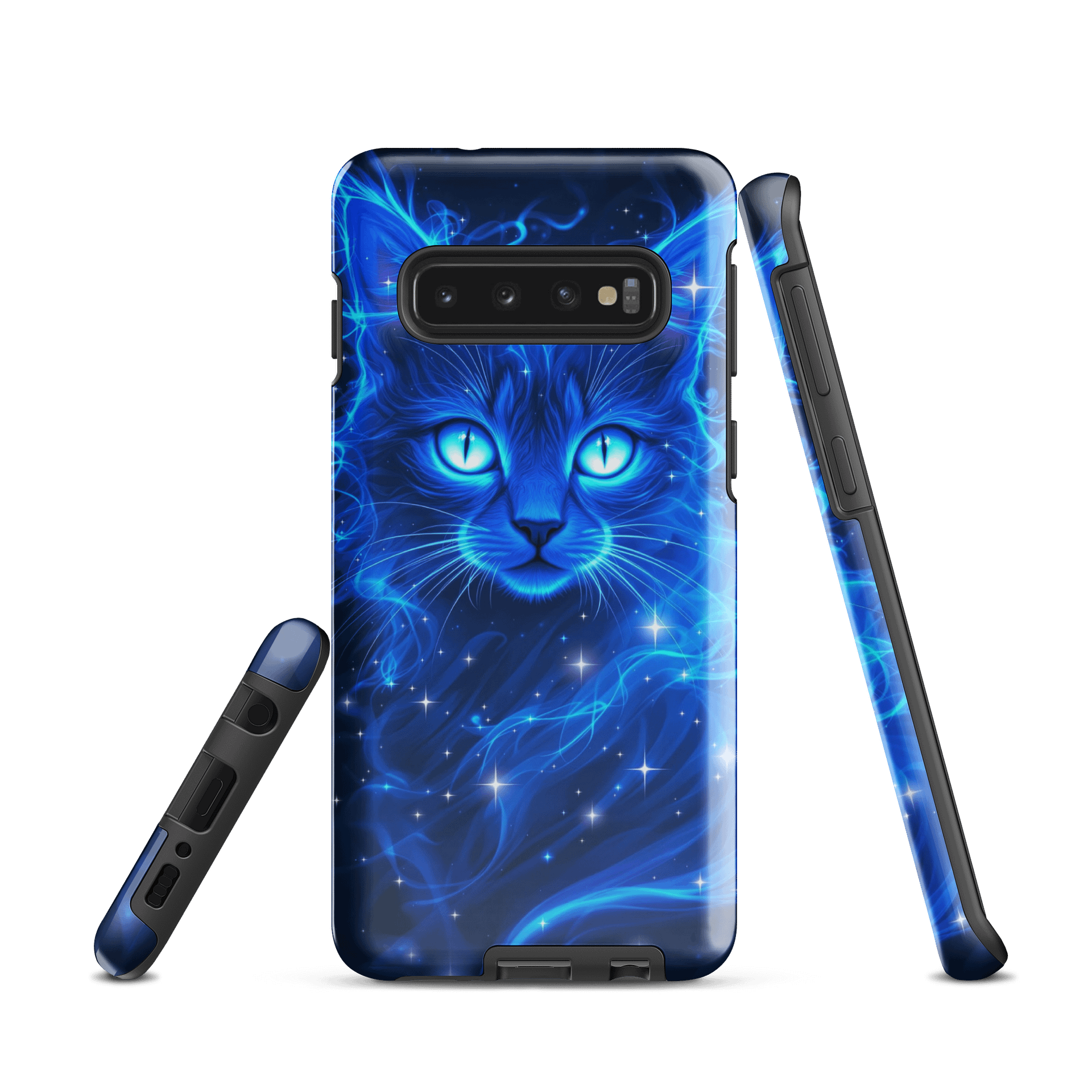 Ethereal Blue Cat Samsung® Tough Case product image (1)