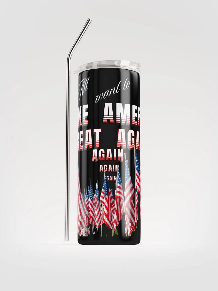 MAGA again Stainless Steel Tumbler gift for mom dad friendss product image (1)