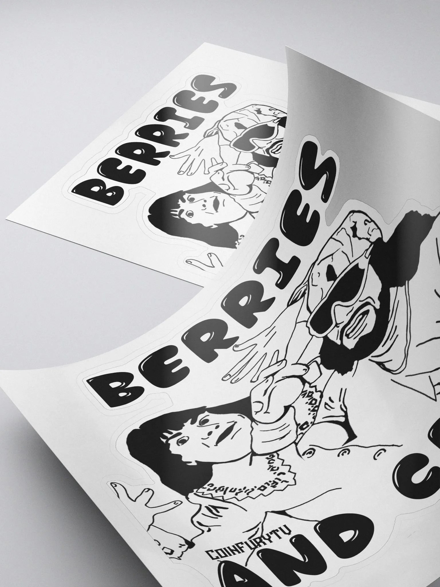 Berries and The Cream - Sticker product image (4)