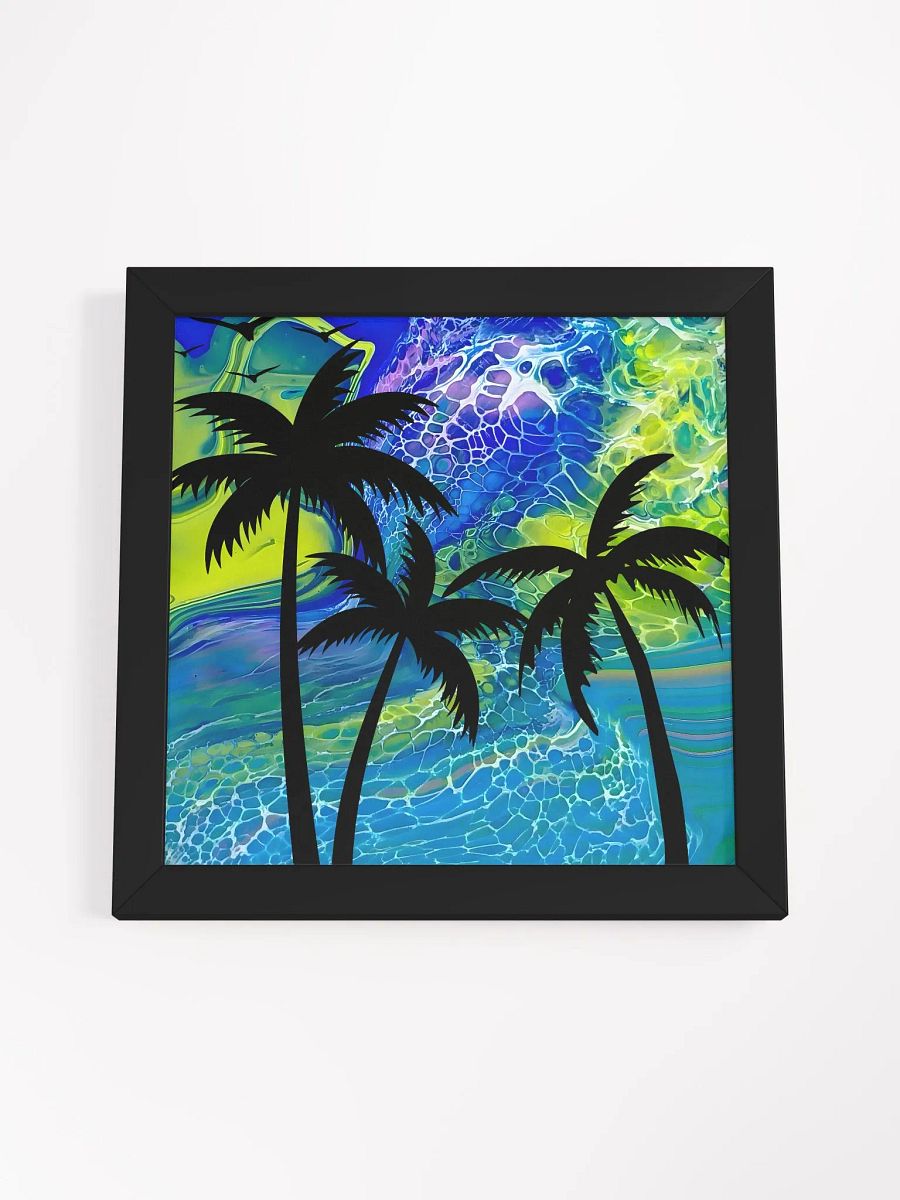 Tropical Bliss Island Landscape Art Print product image (4)