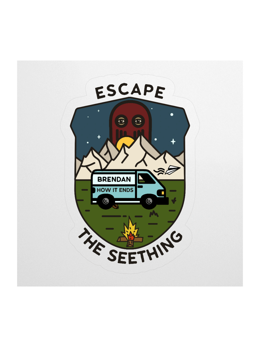 ESCAPE, Brendan Sticker product image (1)