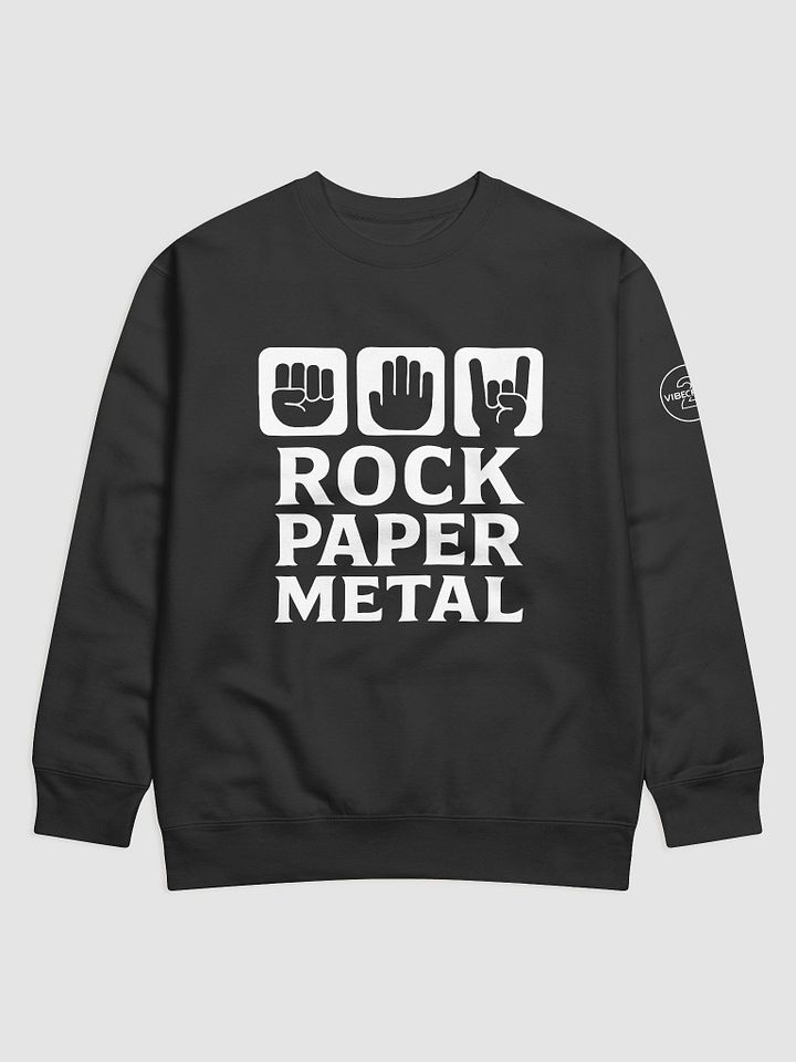 ROCK PAPER METAL - PREMIUM Sweatshirt [UNISEX] product image (1)