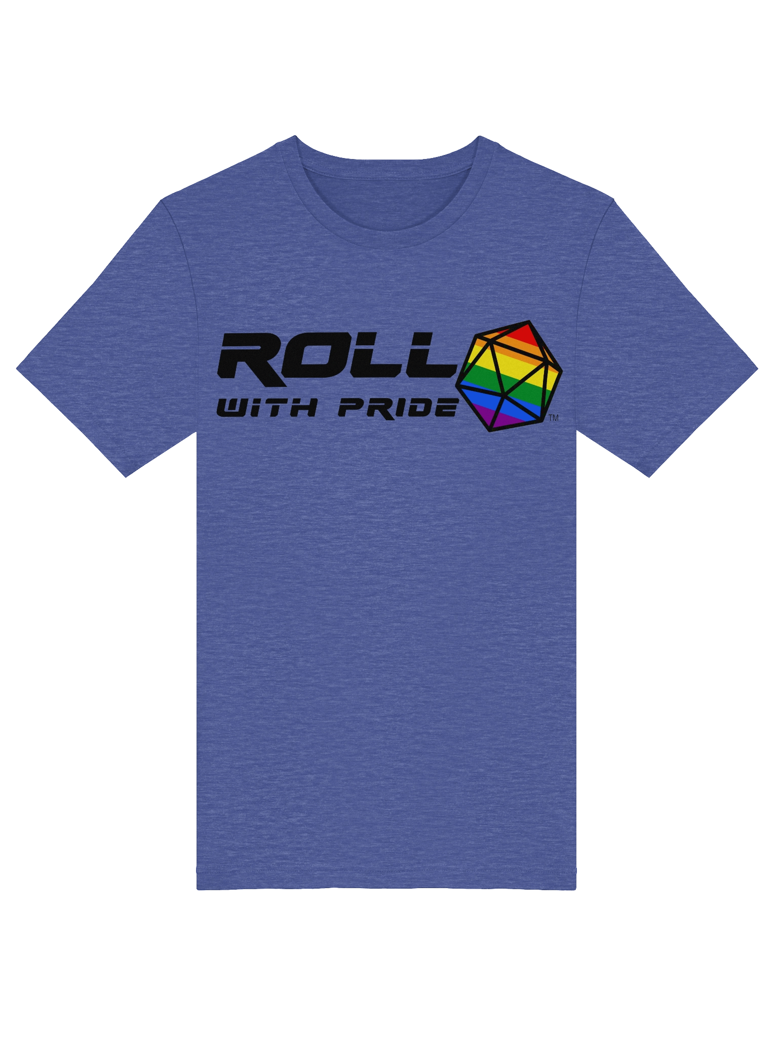 Roll With Pride T-shirt (black logo) product image (24)