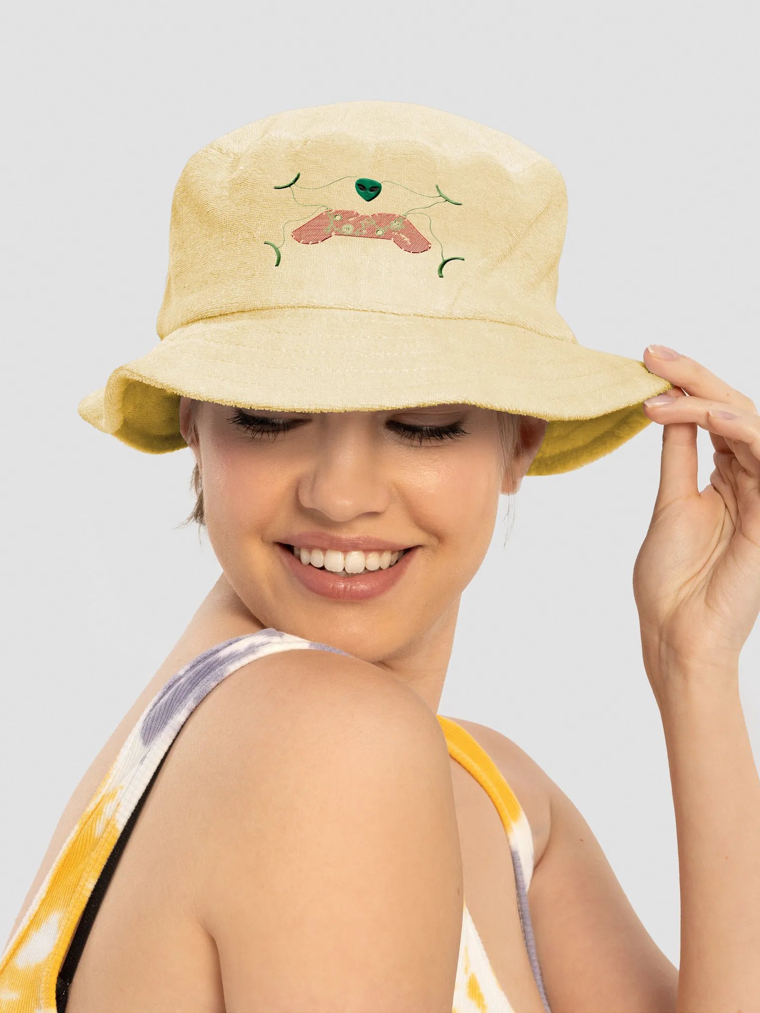 Alien Control Terry Bucket Hat product image (4)