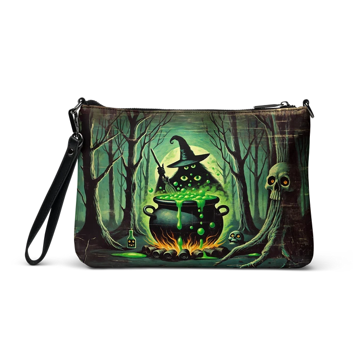 Cauldron Monster Crossbody Bag - Halloween Purse product image (2)