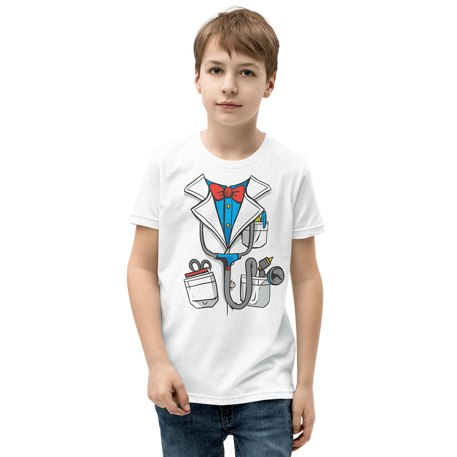 Doctor Coat Halloween Costume Funny T-Shirt For Kids product image (17)