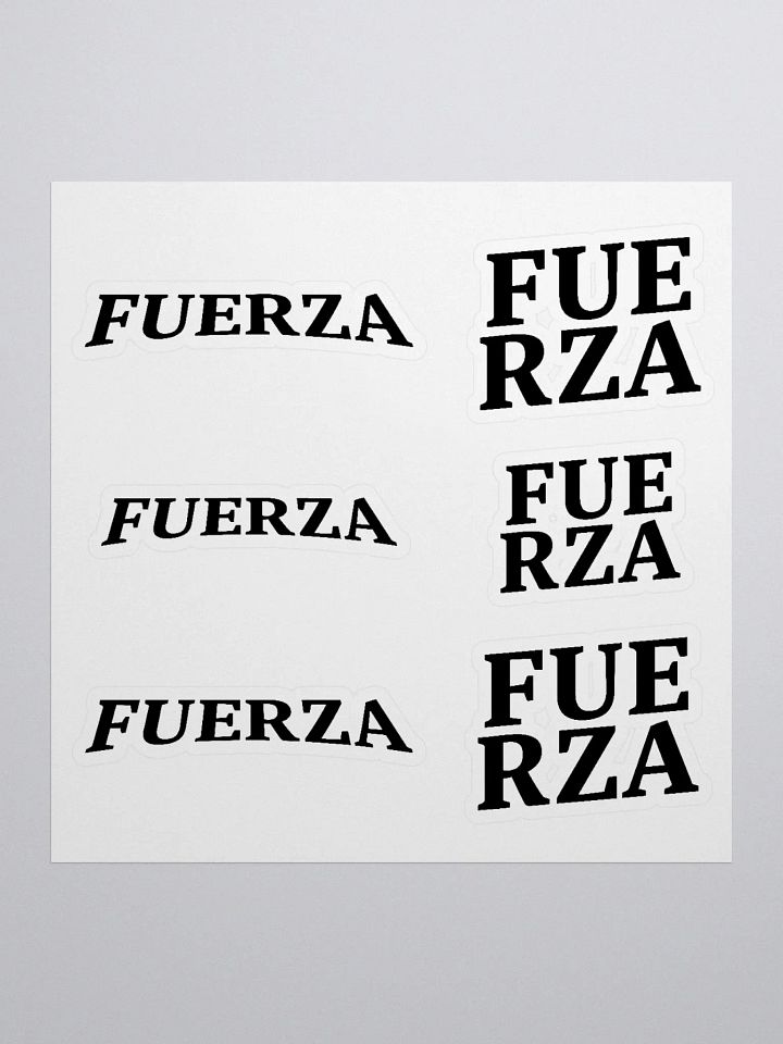 FUERZA Stickers product image (1)
