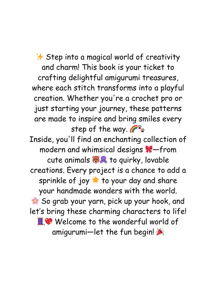 Whimsical Stitches: A Creative Guide to Crochet Magic product image (2)