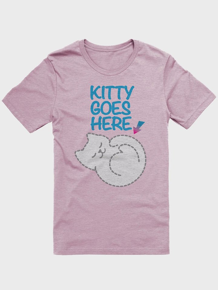 KITTY goes HERE! • supersoft t-shirt by Bella Canvas product image (1)